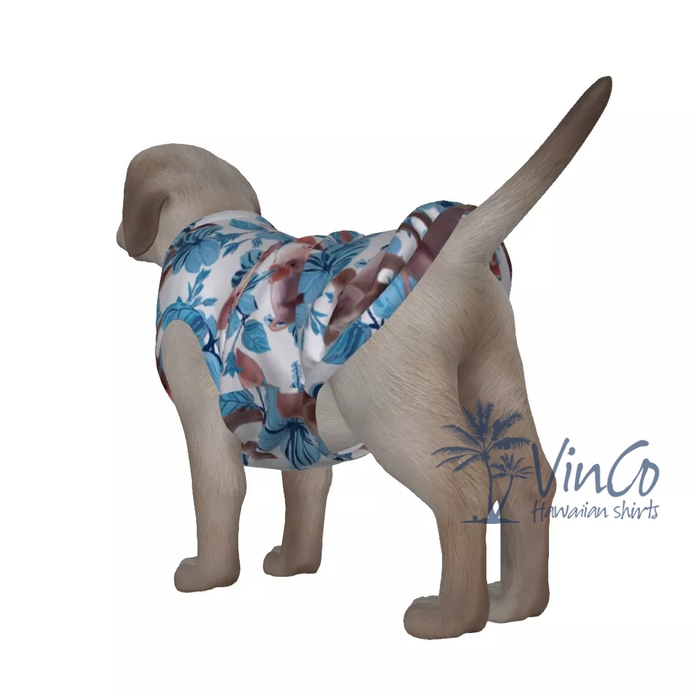 Matching Pig Hawaiian Tank Top For Pets