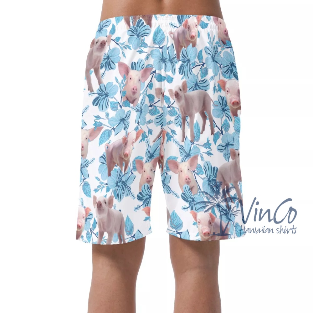 Funny Pig Hawaiian Shirt For Men