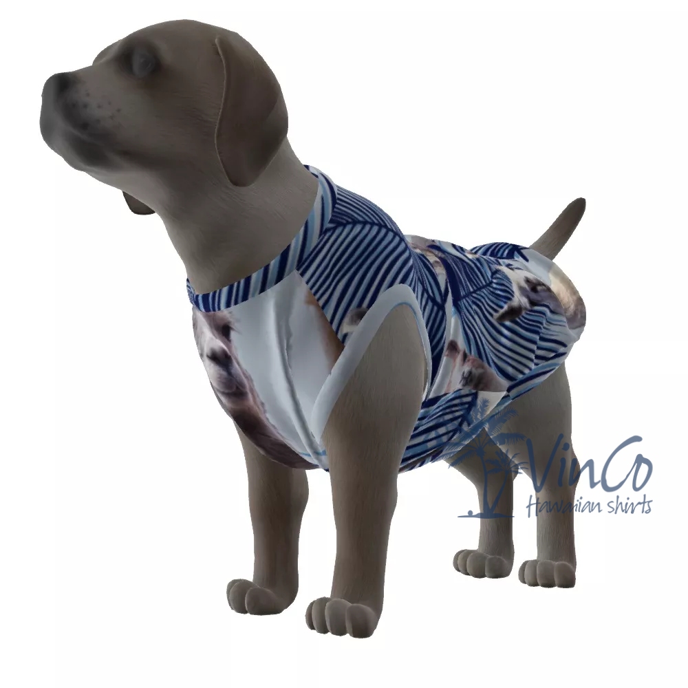 Matching Llama Aloha Tank Top For Dogs