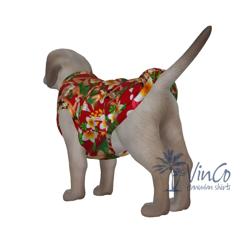 Unique Sexy Girl Hawaiian Shirt For Dog