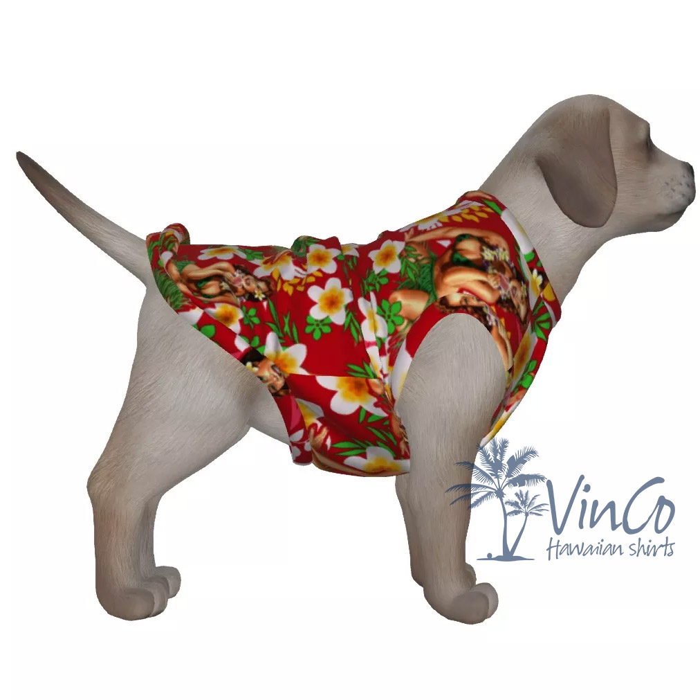 Unique Sexy Girl Hawaiian Shirt For Dog