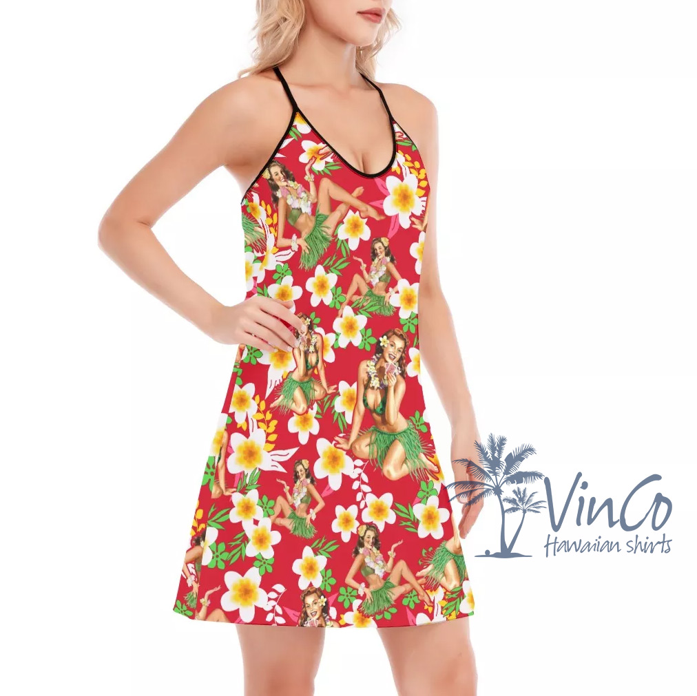 Sexy Tropical Hawaiian Dress For Women