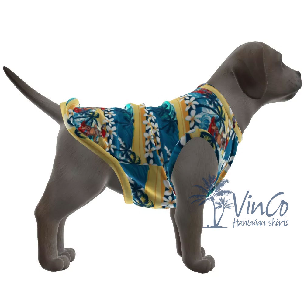 Summer Christmas Santa Dog's Shirt