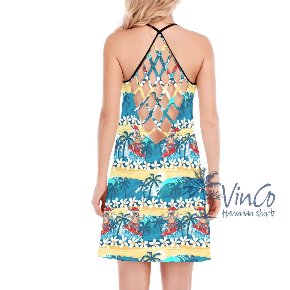 Best Santa Clause Beach Aloha Dress Outfits For Women