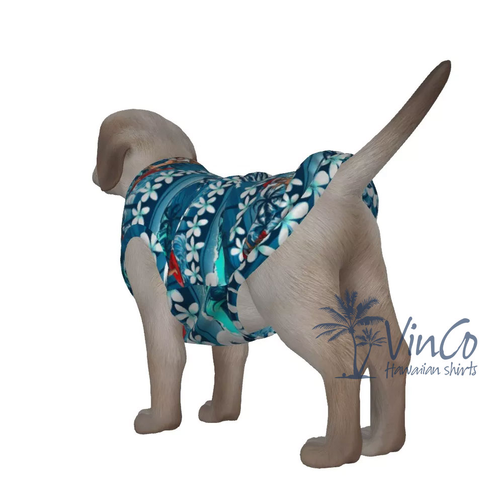 Christmas Santa Hawaiian Shirt For Dog