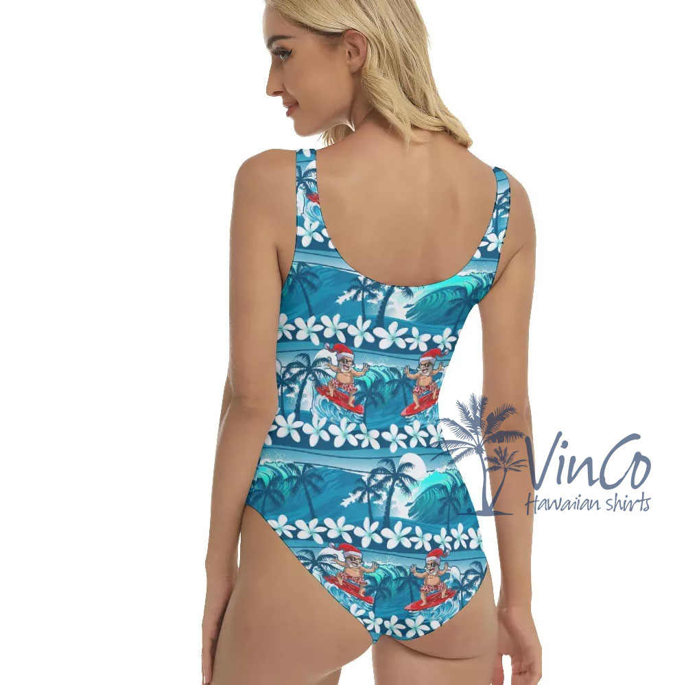 Cool Santa Christmas Hawaiian Dress For Women