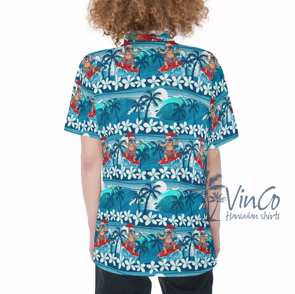 Cool Santa Christmas Hawaiian Dress For Women