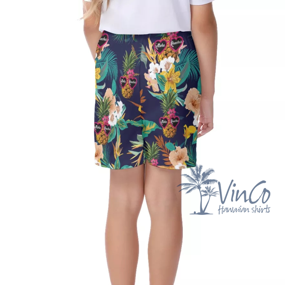 Aloha Beaches Shirt For Kids | Summer Dress For Kids