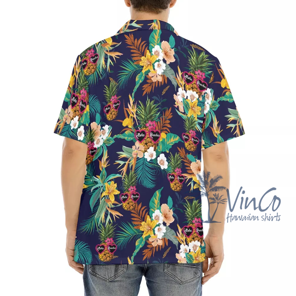 Aloha Beaches Hawaiian Shirt For Men
