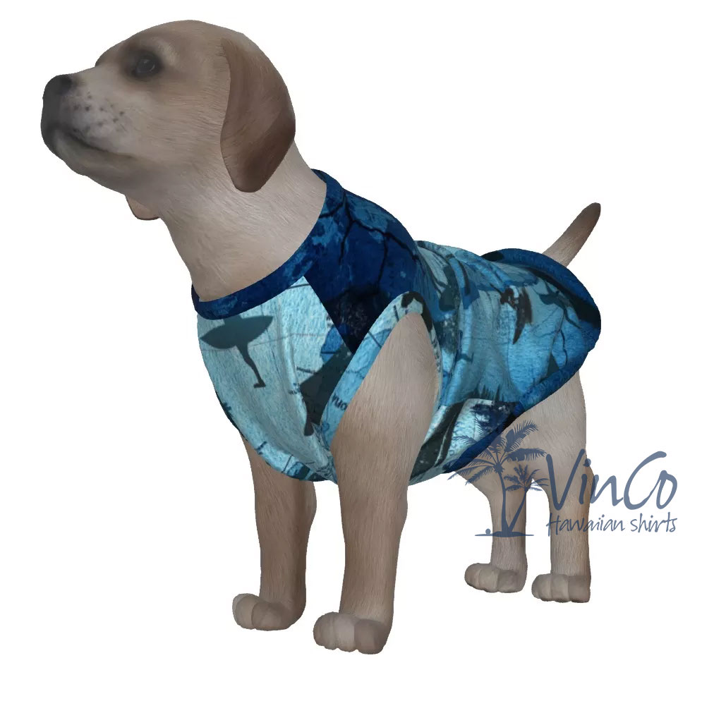 Mix And Matching Surfing Dog Hawaiian Shirt
