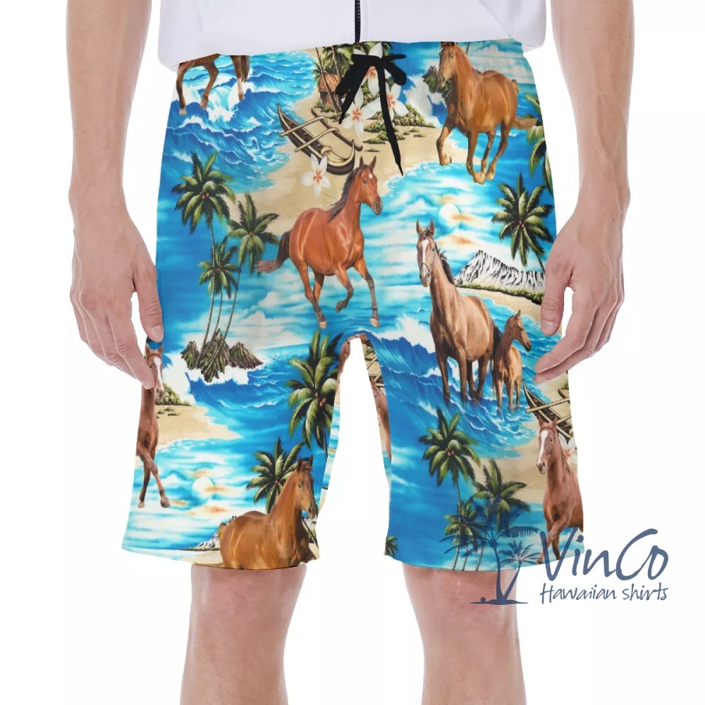 Horse Hawaiian Shirt For Men