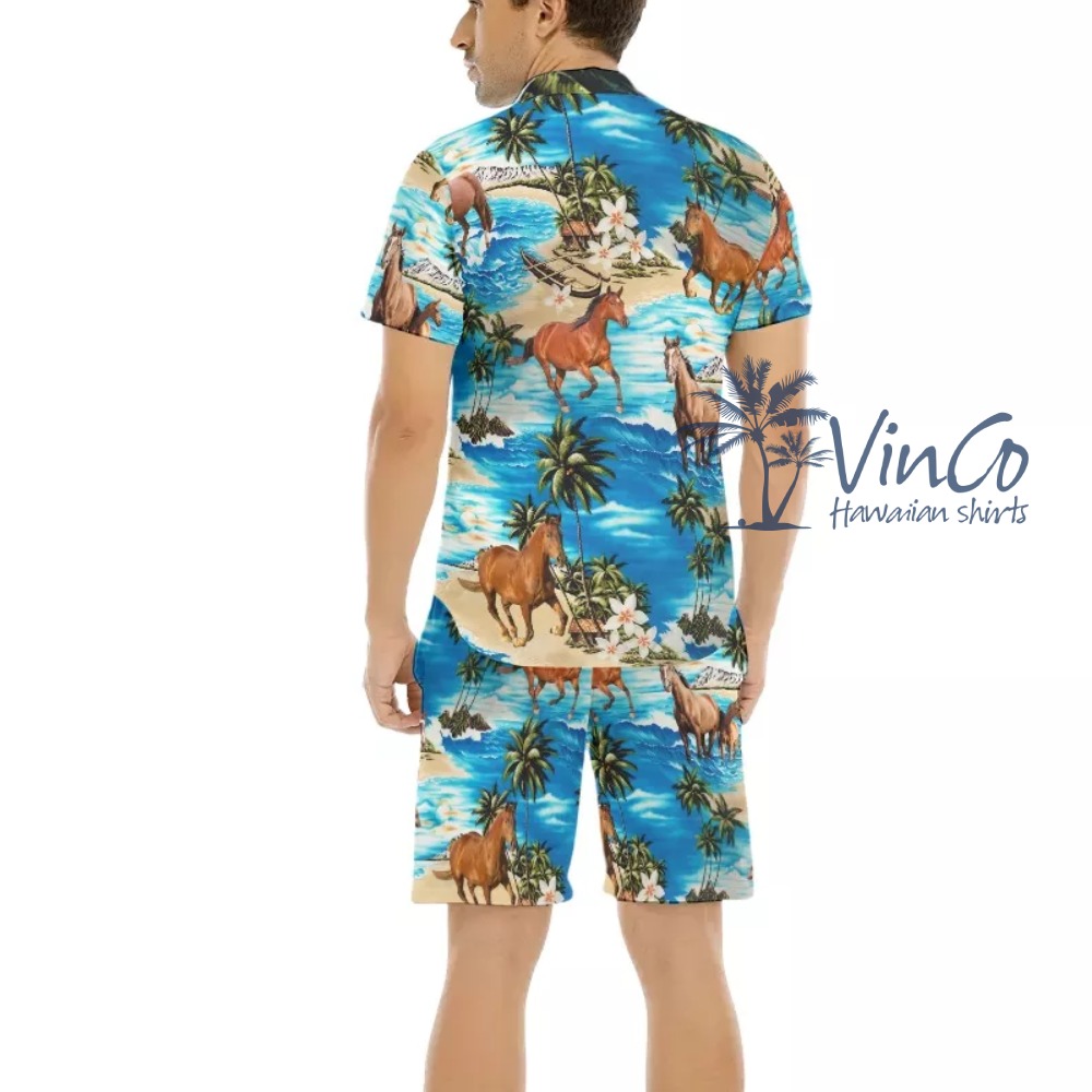Horse Hawaiian Shirt For Men