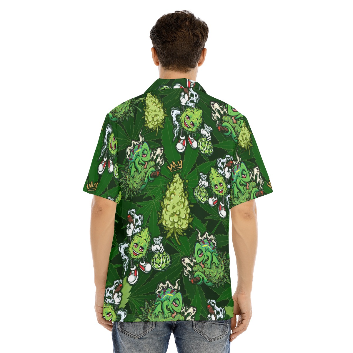 Weed Hawaiian Shirt For Men