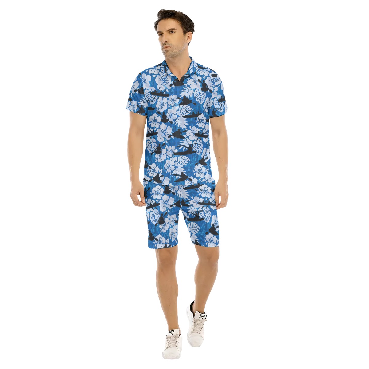 Men's Kayak Vacation Shirt Set