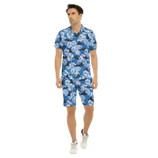 Men's Kayak Vacation Shirt Set