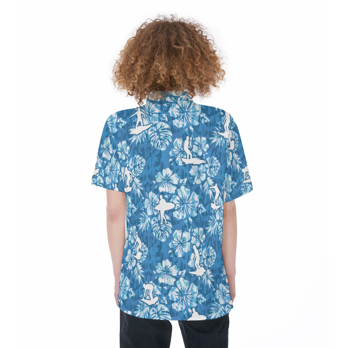 Surfing Hawaiian Shirt For Women