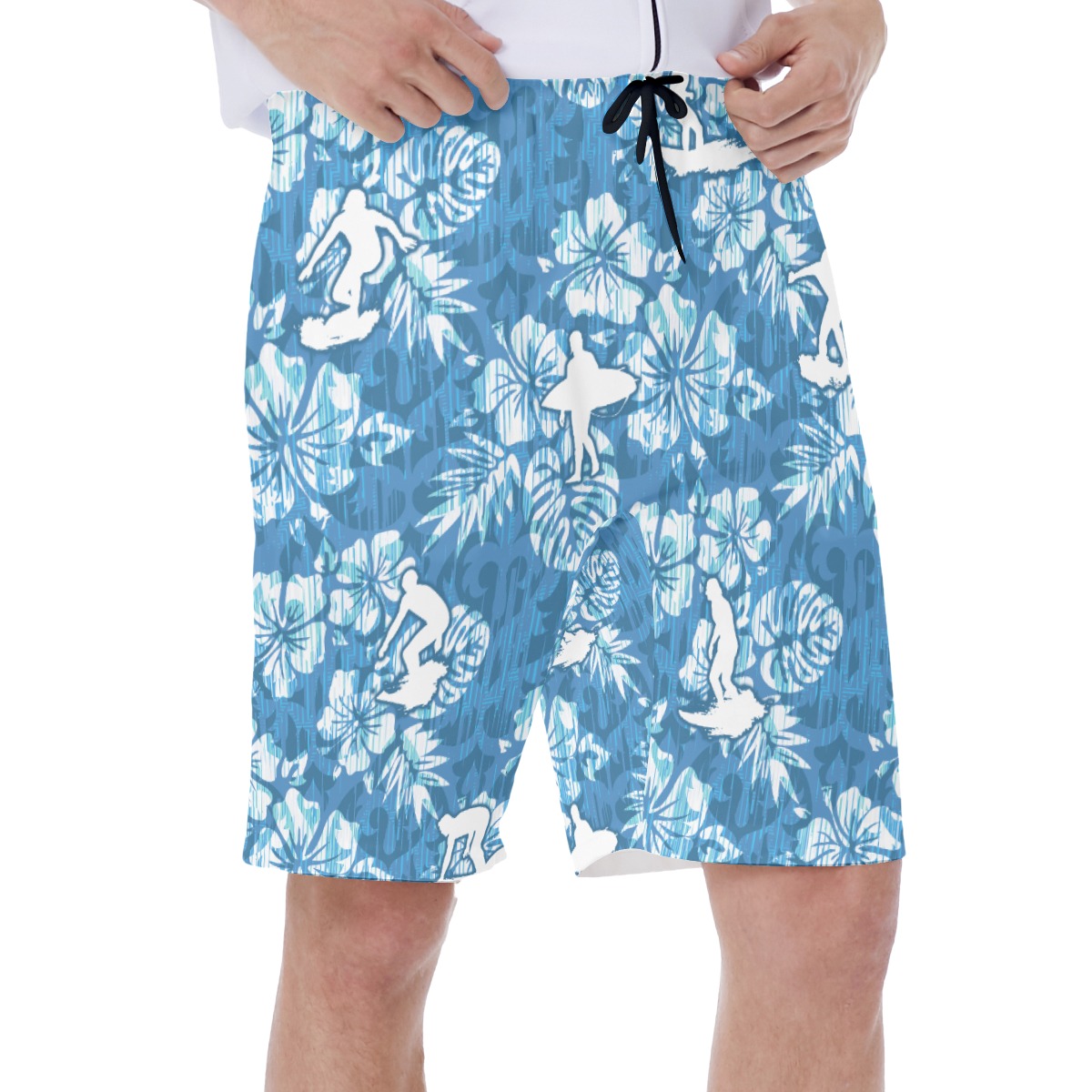 Surfing Aloha Shorts For Men