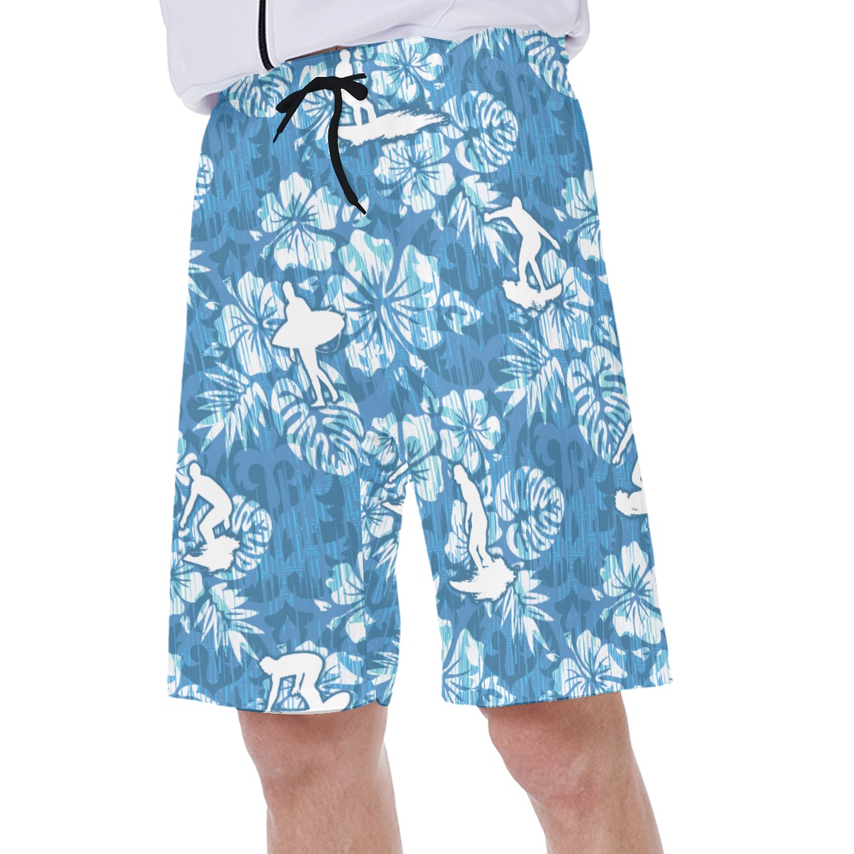 Surfing Aloha Shorts For Men