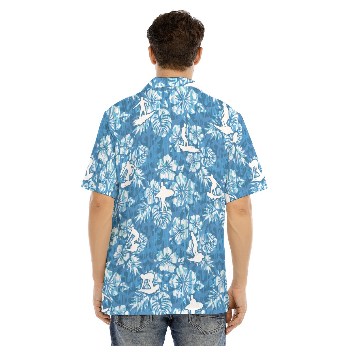 Surfing Hawaiian Shirt For Men