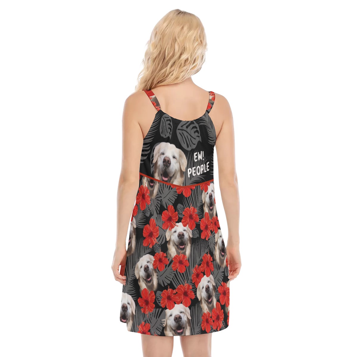 Golden Retriever Dog Beach Dress