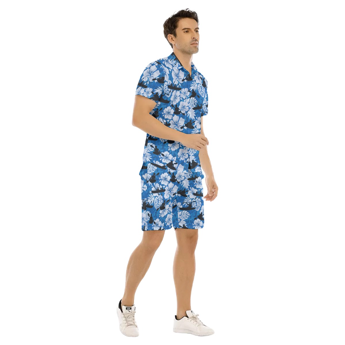 Men's Kayak Vacation Shirt Set