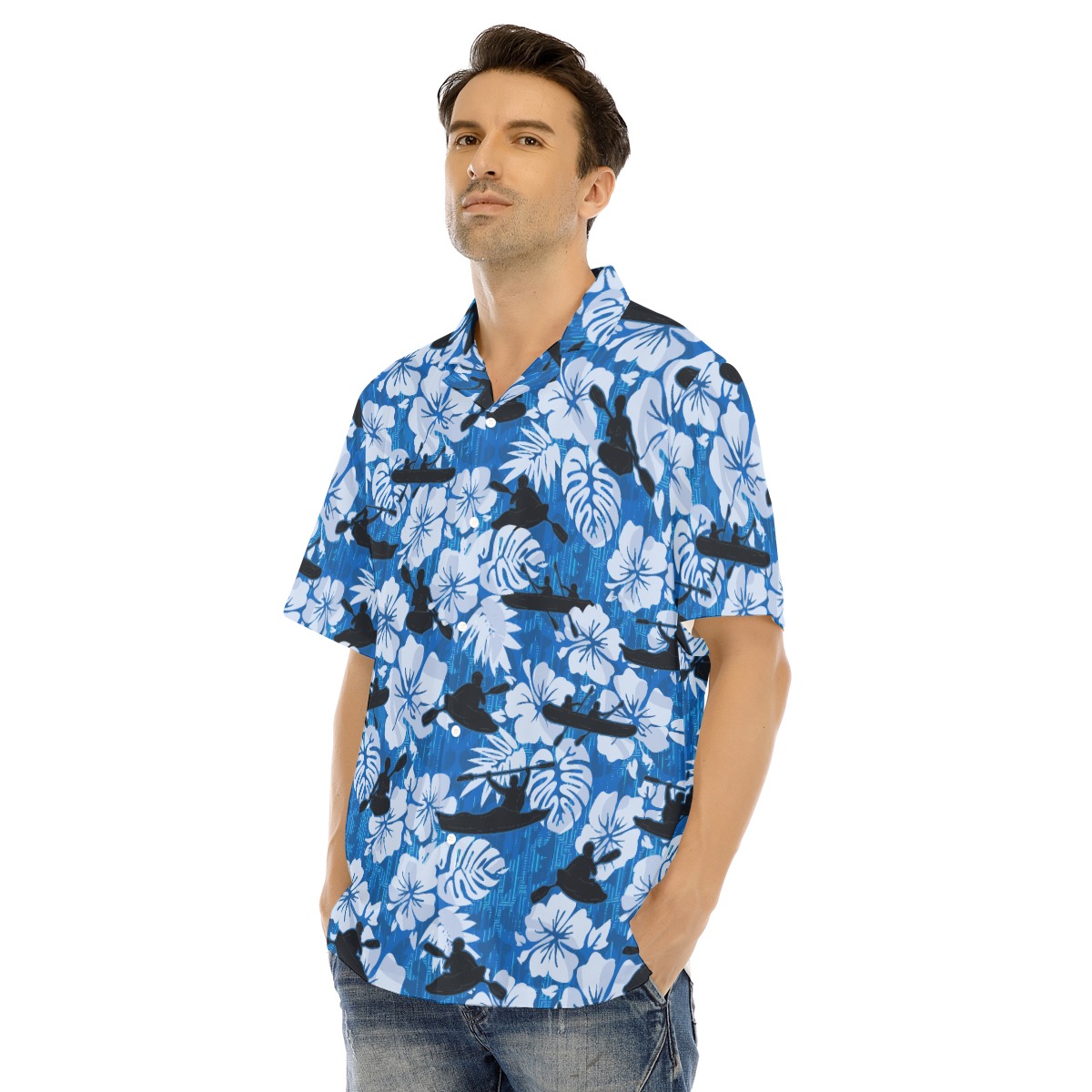 Kayak Hawaiian Shirt For Men