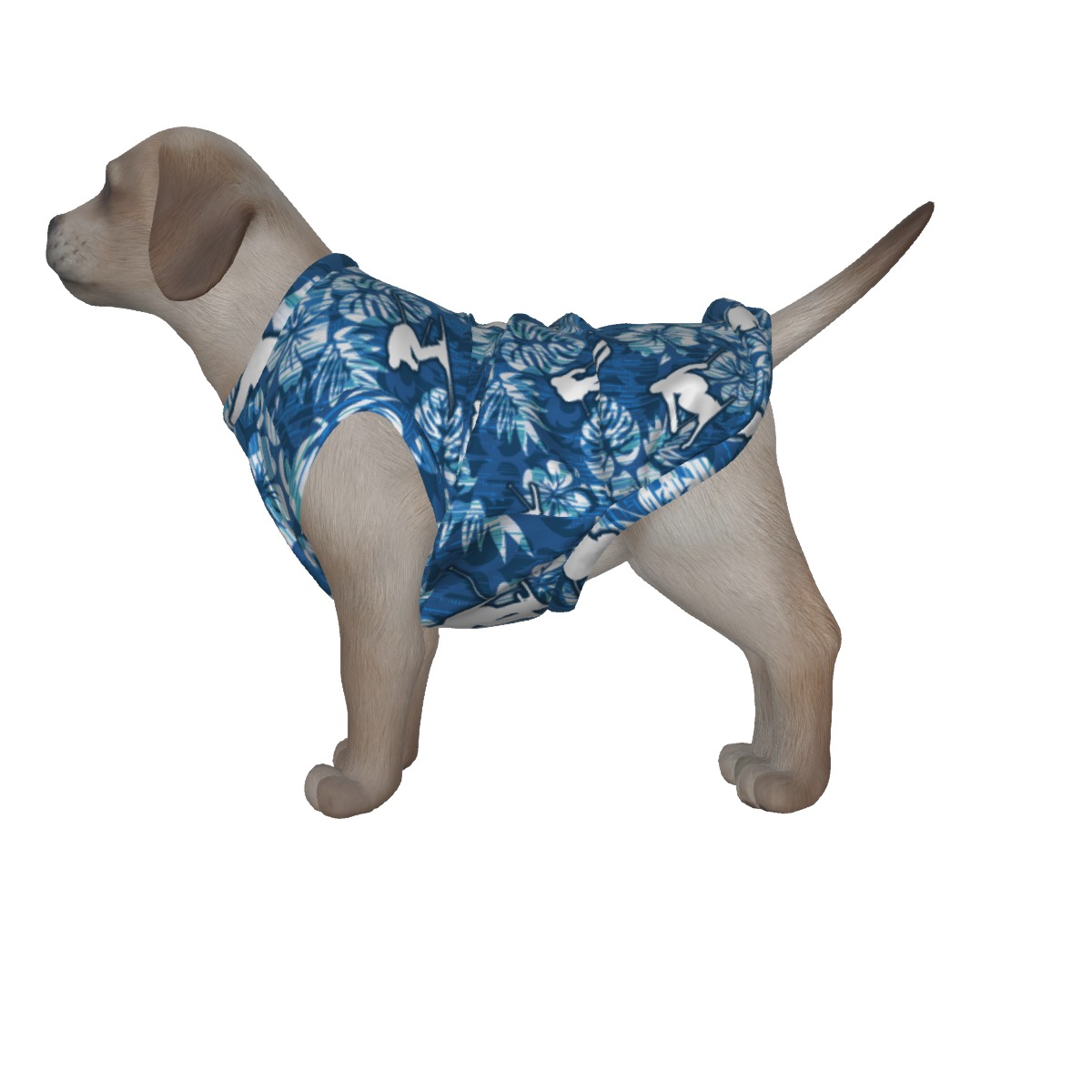 Skiing Tropical Shirt For Pets