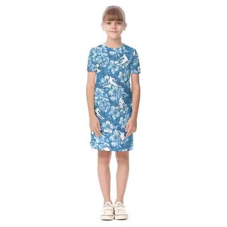 Skiing Matching Hawaiian Outfit For Kids