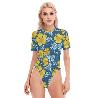 Ucla Women's O-neck Short Sleeve Bodysuit