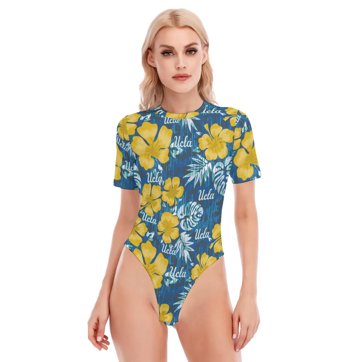 Ucla Women's O-neck Short Sleeve Bodysuit - variant image 1