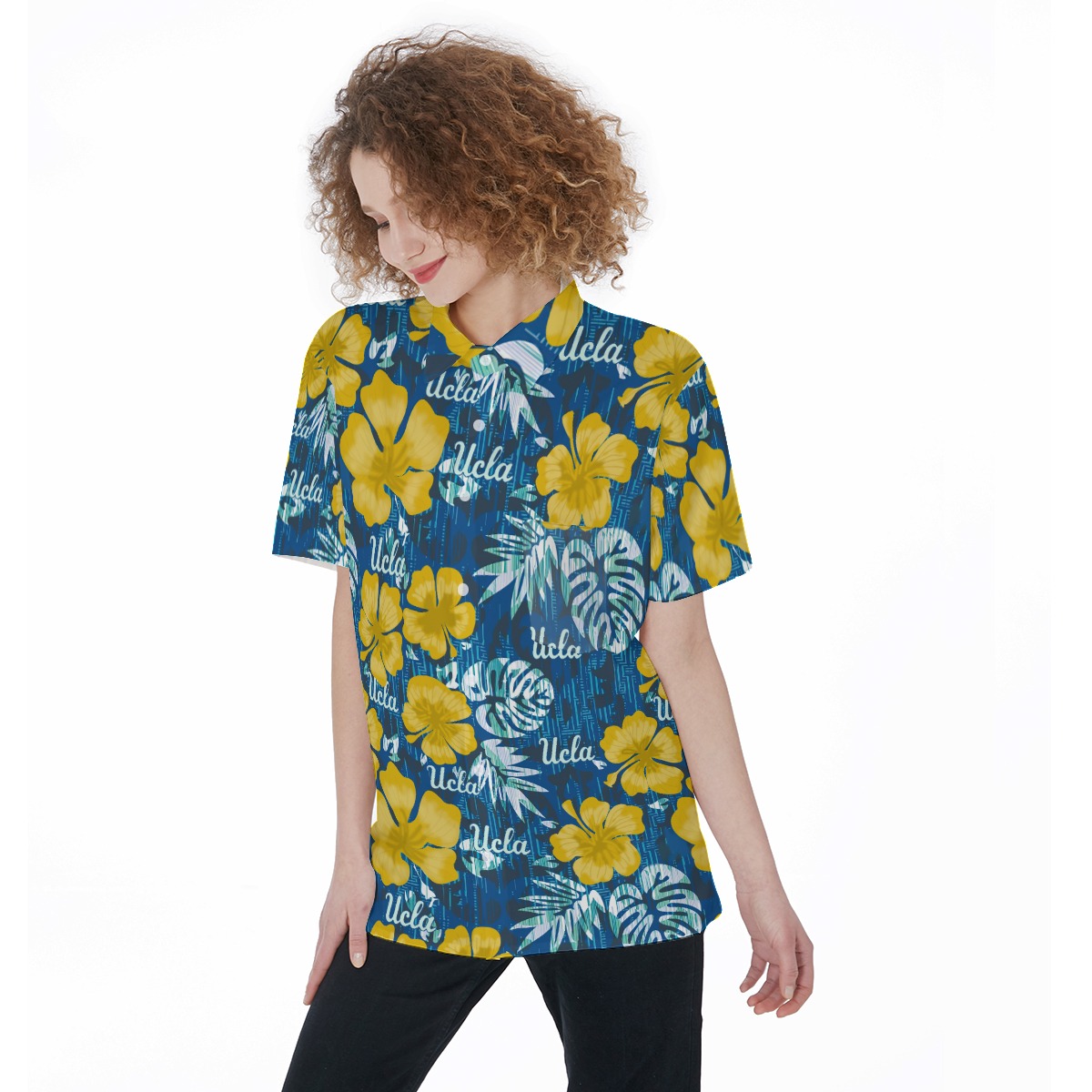 Ucla Women's Hawaiian Shirt