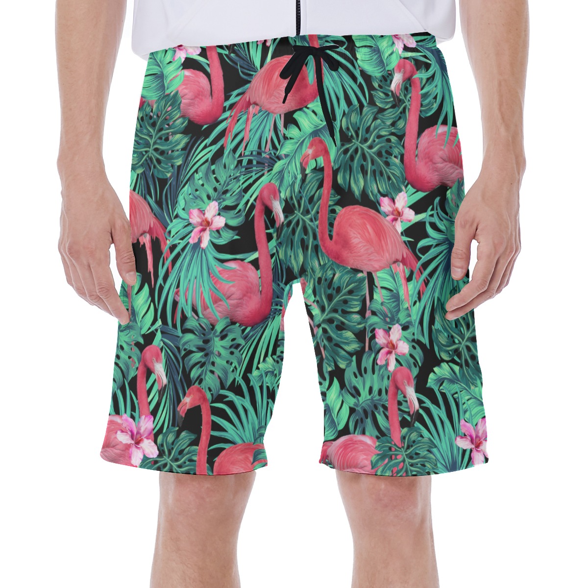 Flamingo Men's Beach Shorts