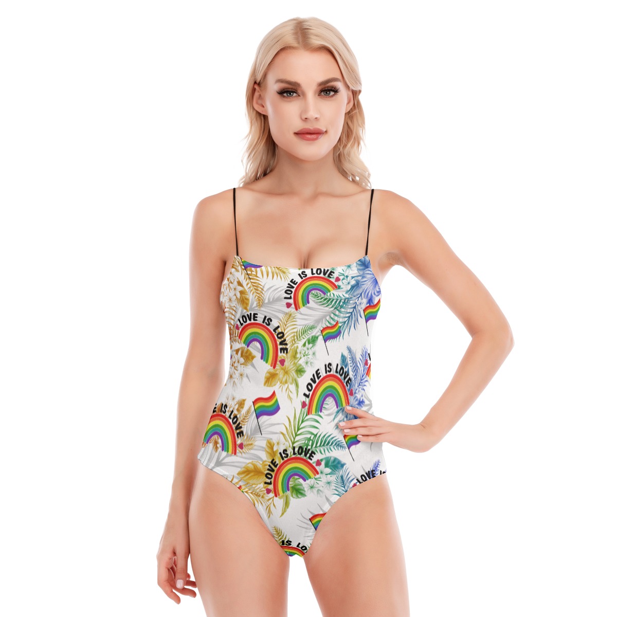 Pride Women's Black Cami Tube Top Bodysuit - variant image 1