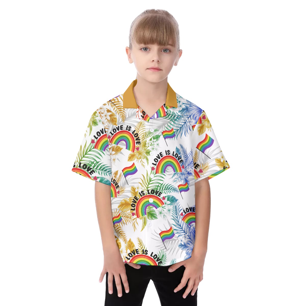 Pride Kid's Hawaiian Vacation Shirt