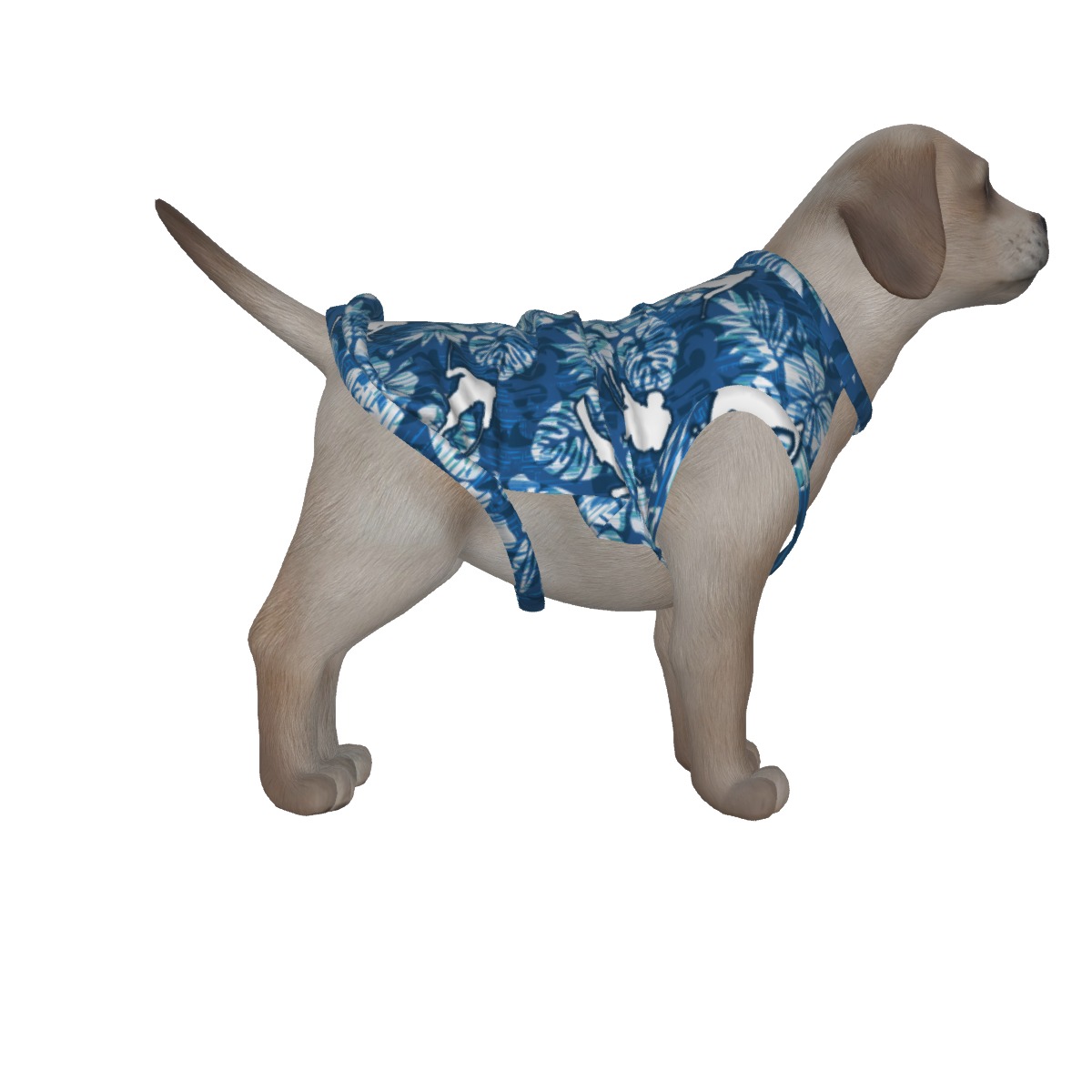 Skiing Tropical Shirt For Pets