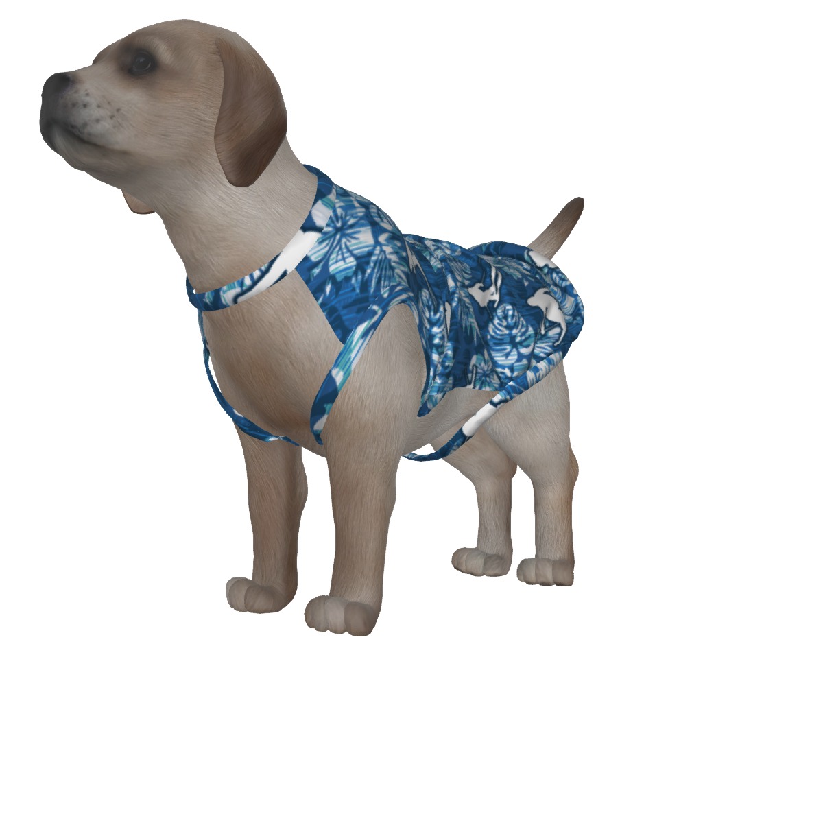 Skiing Tropical Shirt For Pets
