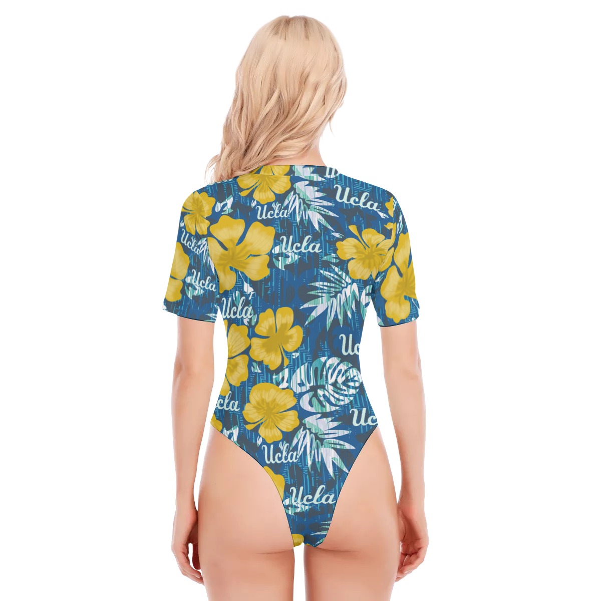 Ucla Women's O-neck Short Sleeve Bodysuit