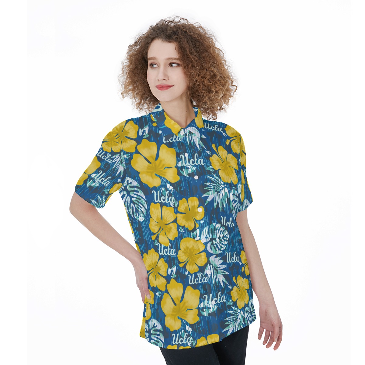 Ucla Women's Hawaiian Shirt