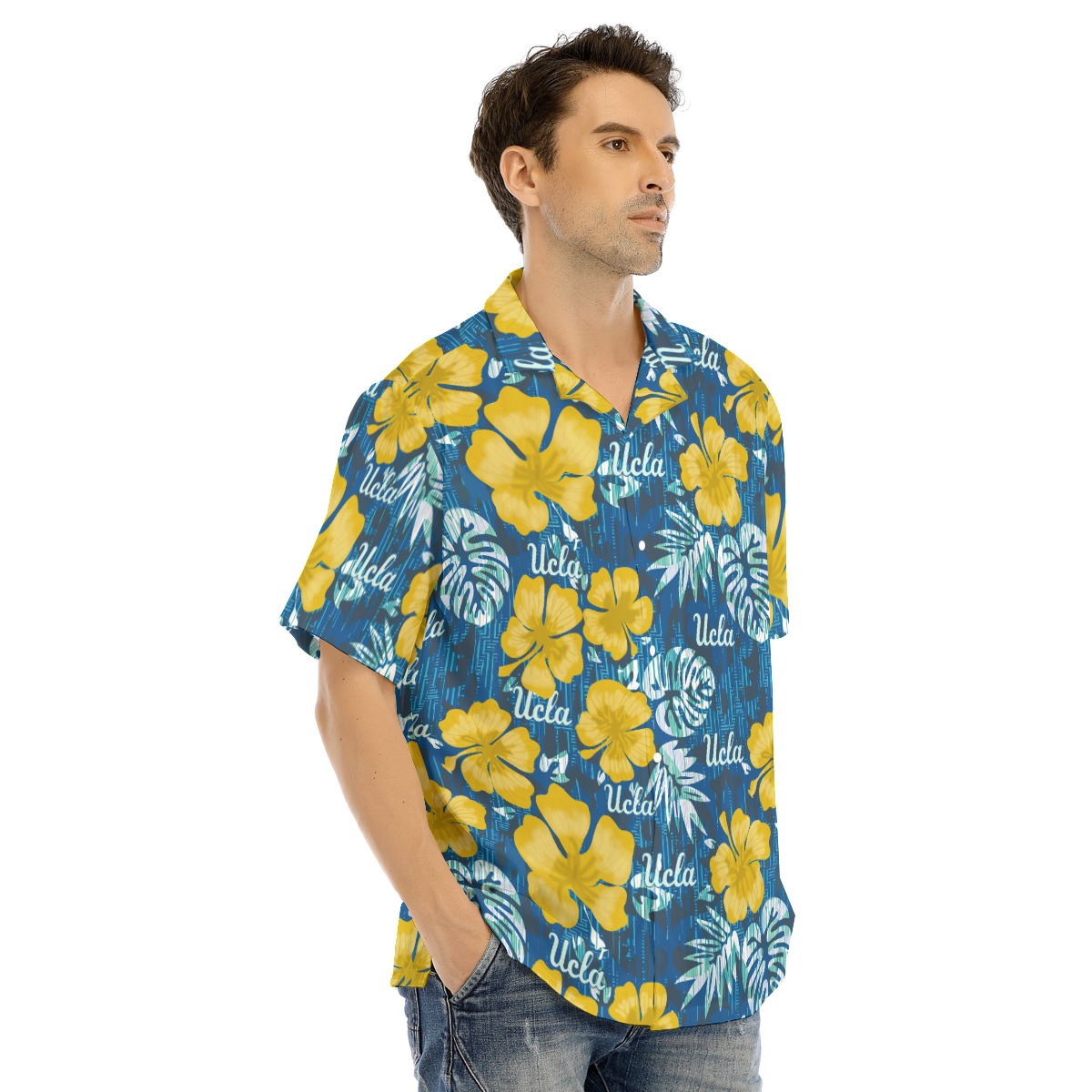 Ucla Men's Hawaiian Shirt