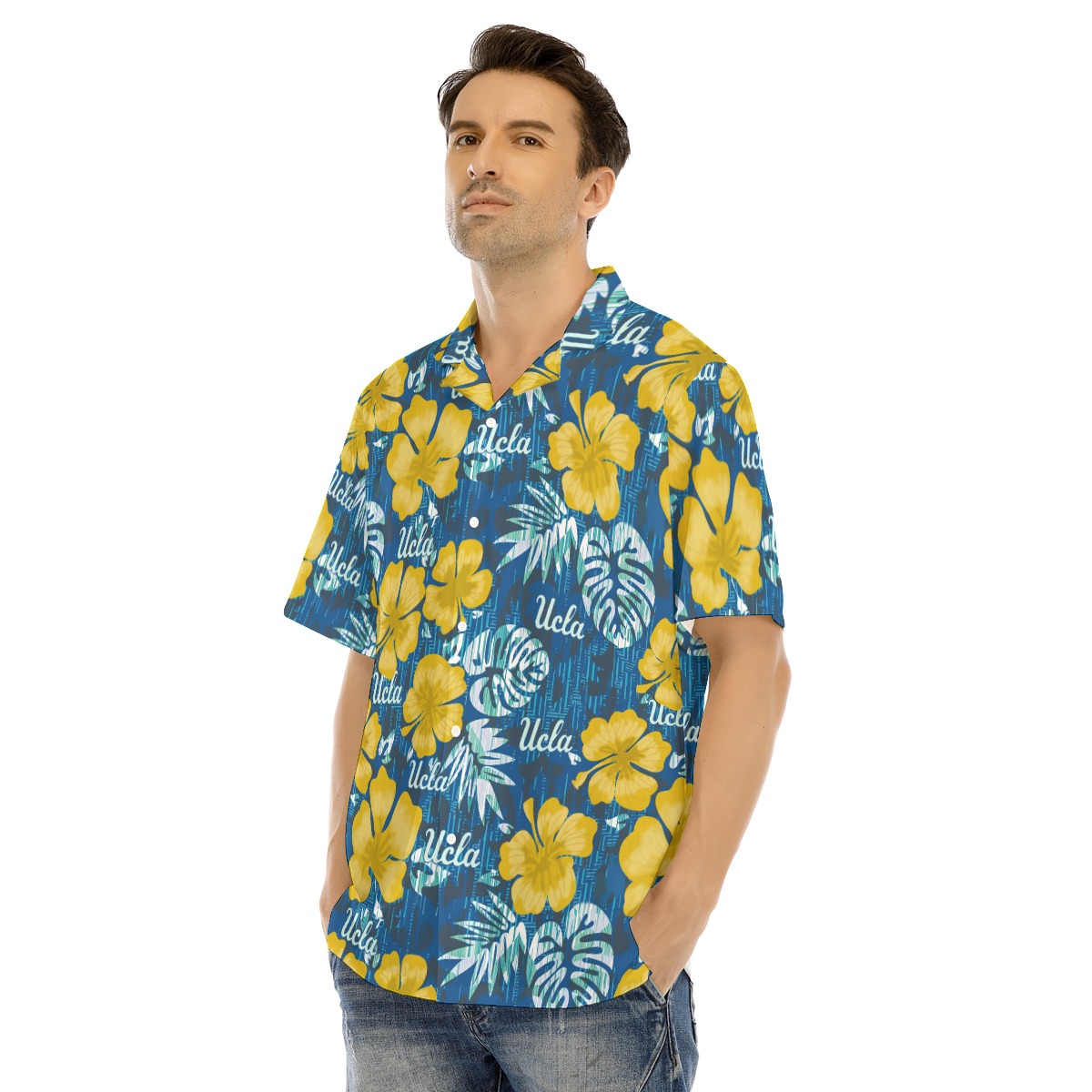 Ucla Men's Hawaiian Shirt