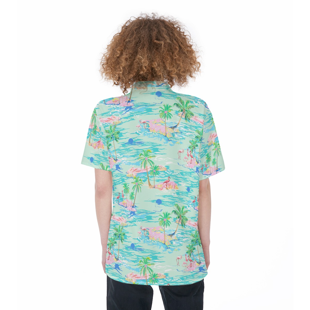 Flamingo Women's Hawaiian Shirt