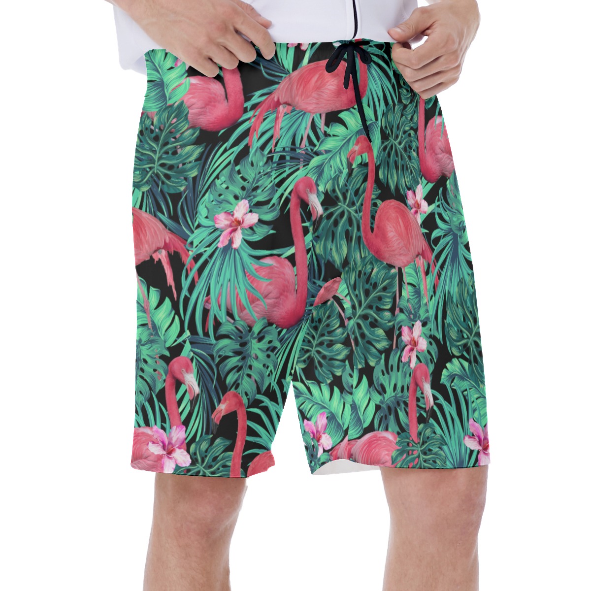 Flamingo Men's Beach Shorts