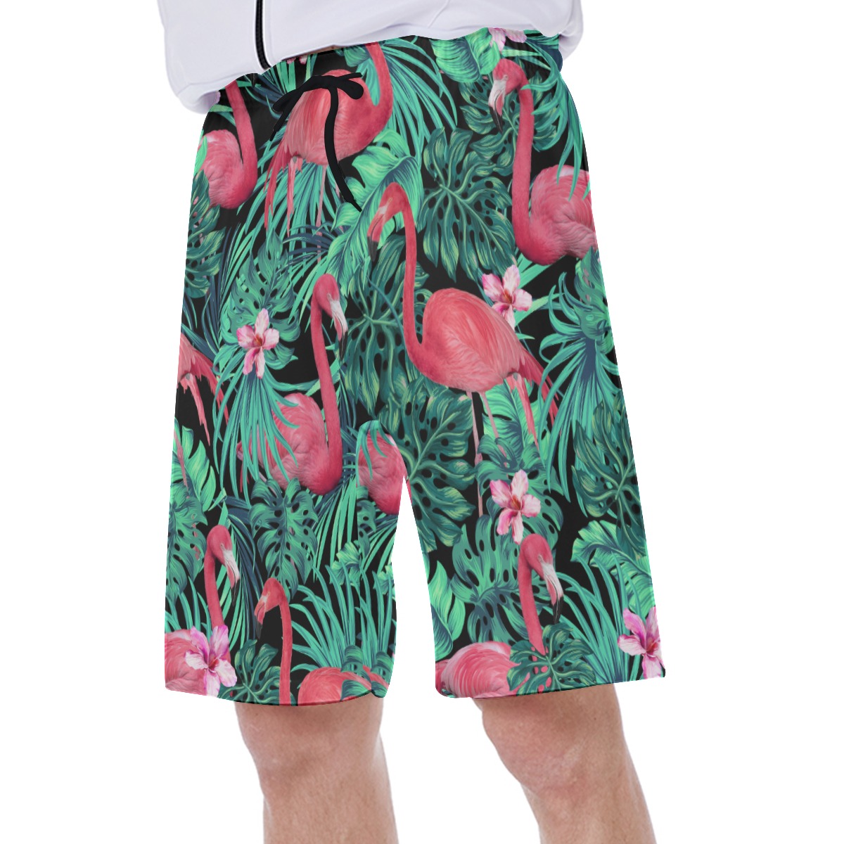 Flamingo Men's Beach Shorts