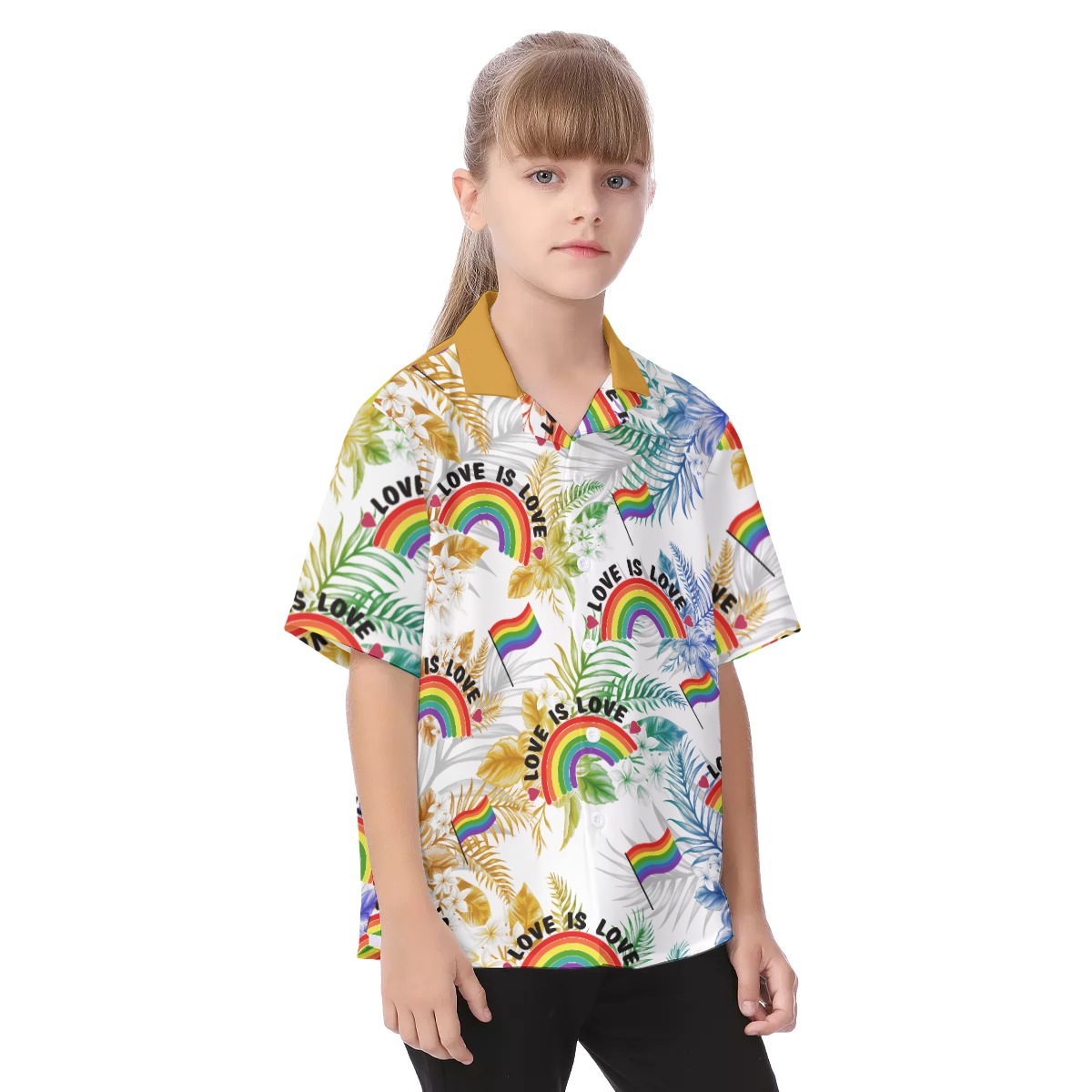 Pride Kid's Hawaiian Vacation Shirt