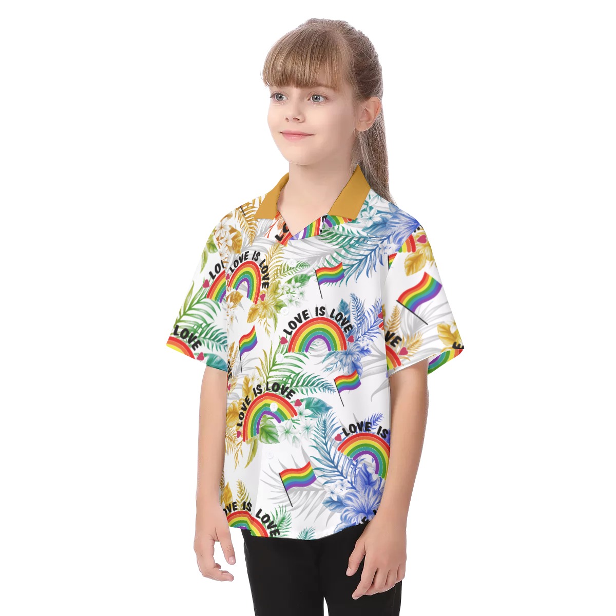 Pride Kid's Hawaiian Vacation Shirt