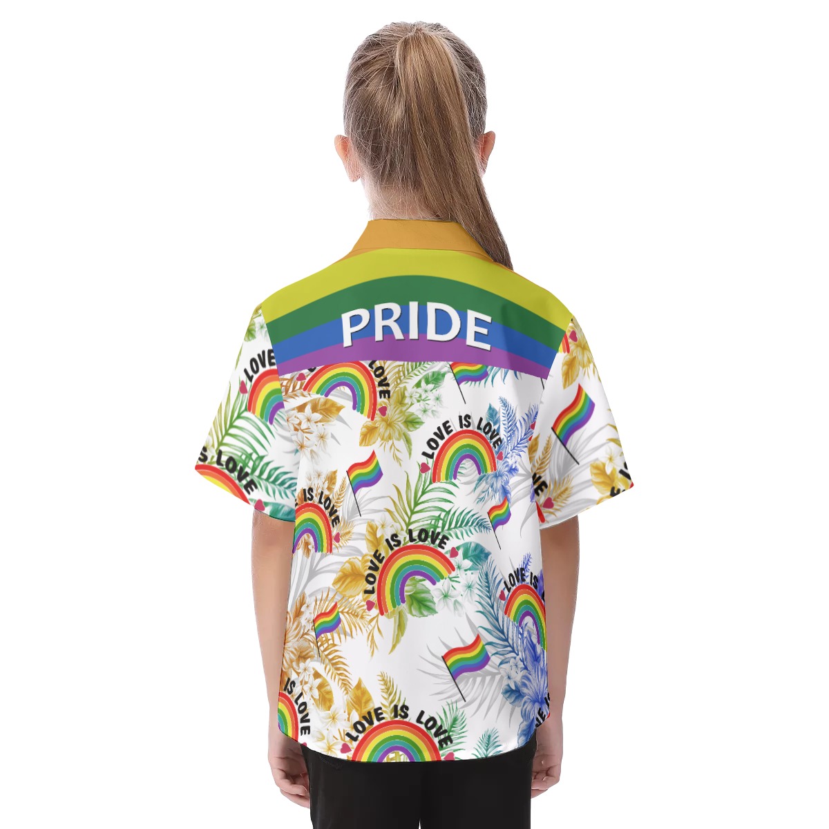 Pride Kid's Hawaiian Vacation Shirt