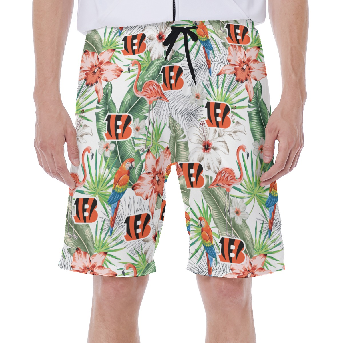 Bengals Men's Beach Shorts - variant image 1