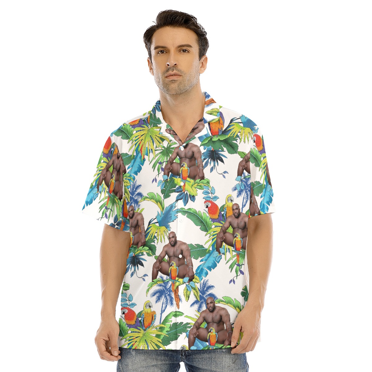 Barry Wood Hawaiian Shirt | Barry Wood Men's Hawaiian Shirt - variant image 1