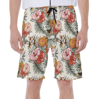 Corgi Men's Beach Shorts