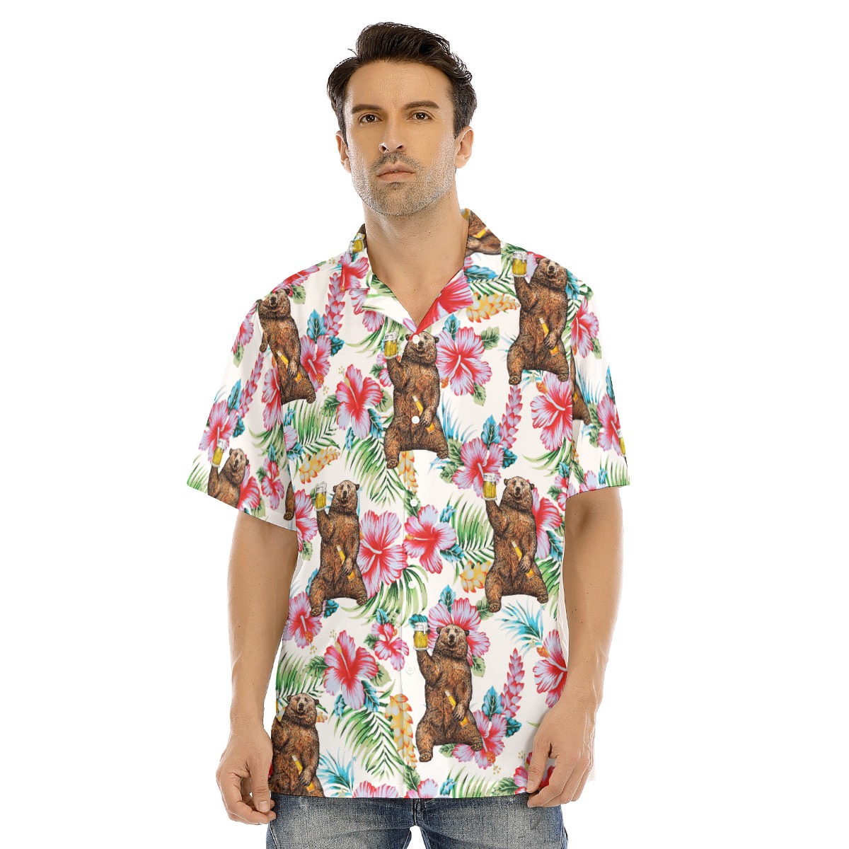 Camping Men's Hawaiian Shirt